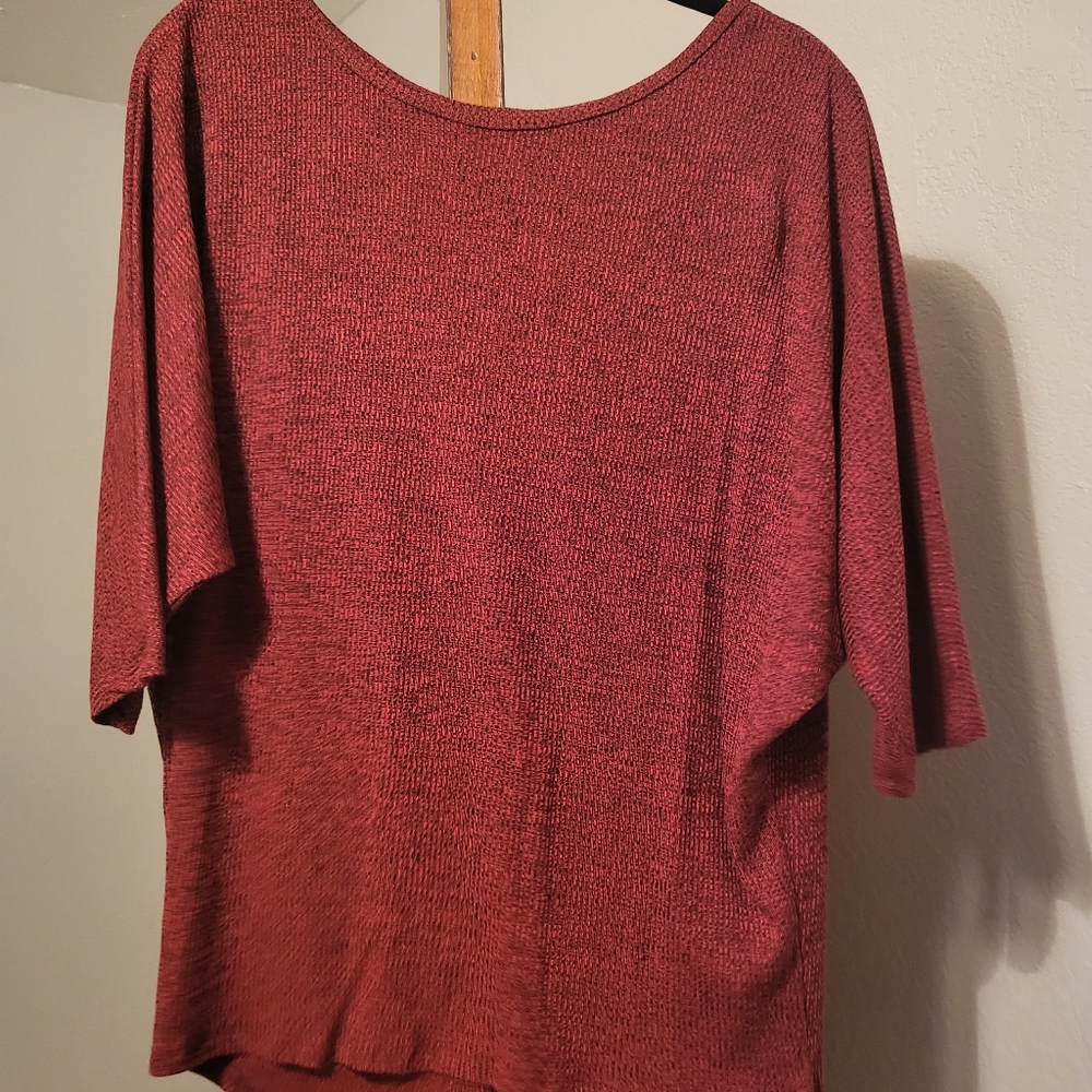 Fig and Blu Burnt Orange Sweater